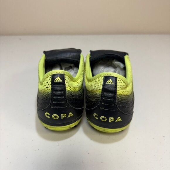 ADIDAS Football Soccer Cleats Men\'s 7.5 Sneakers Copa Gloro Black Neon Shoes